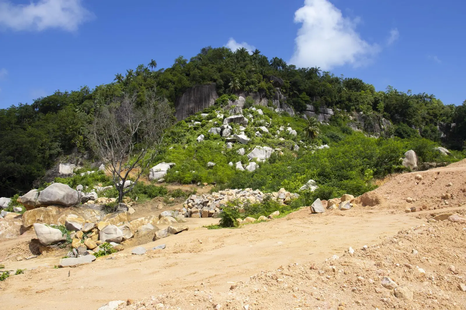Empathia Village construction site, Seychelles