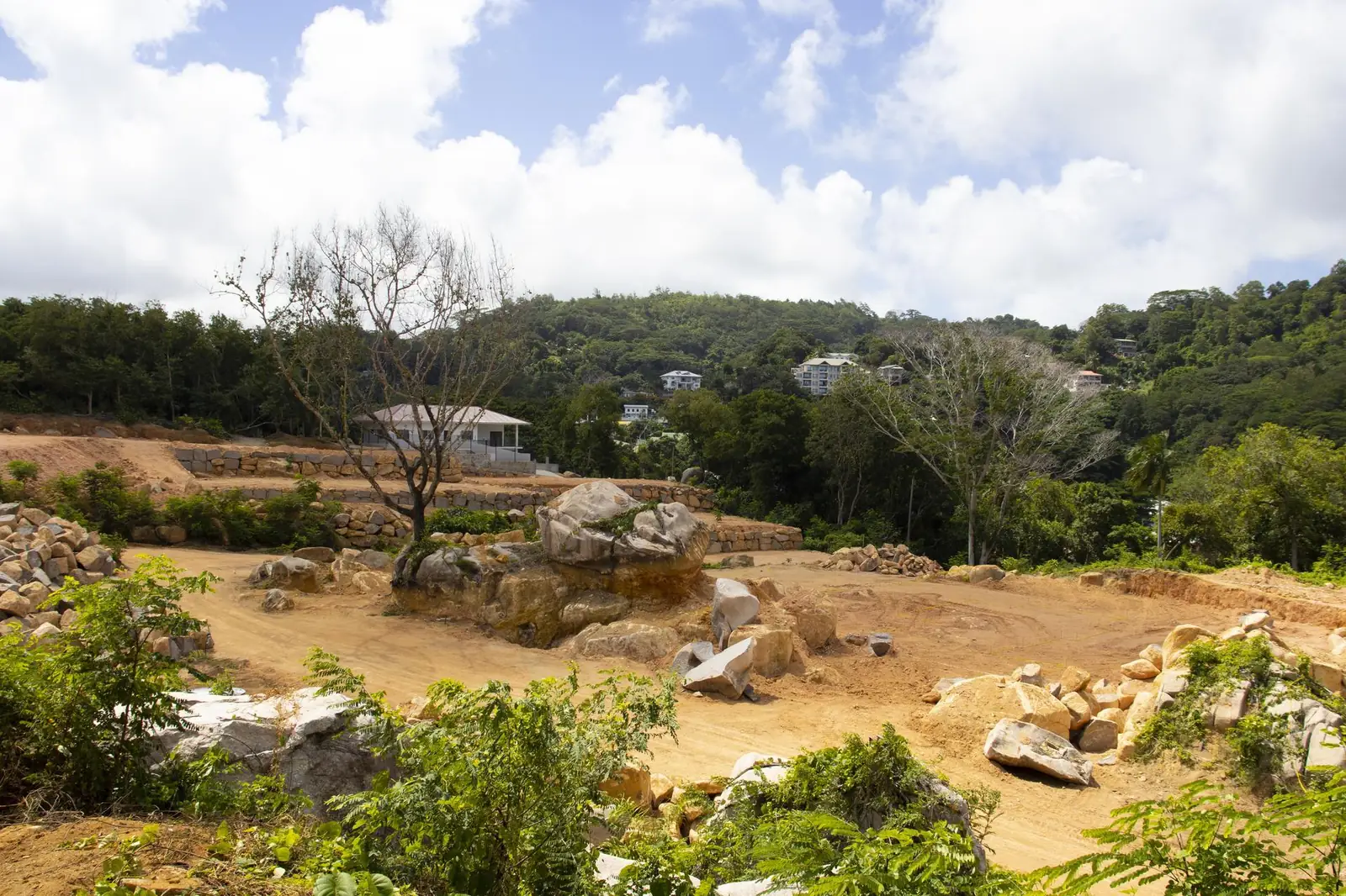Empathia Village construction site, Seychelles