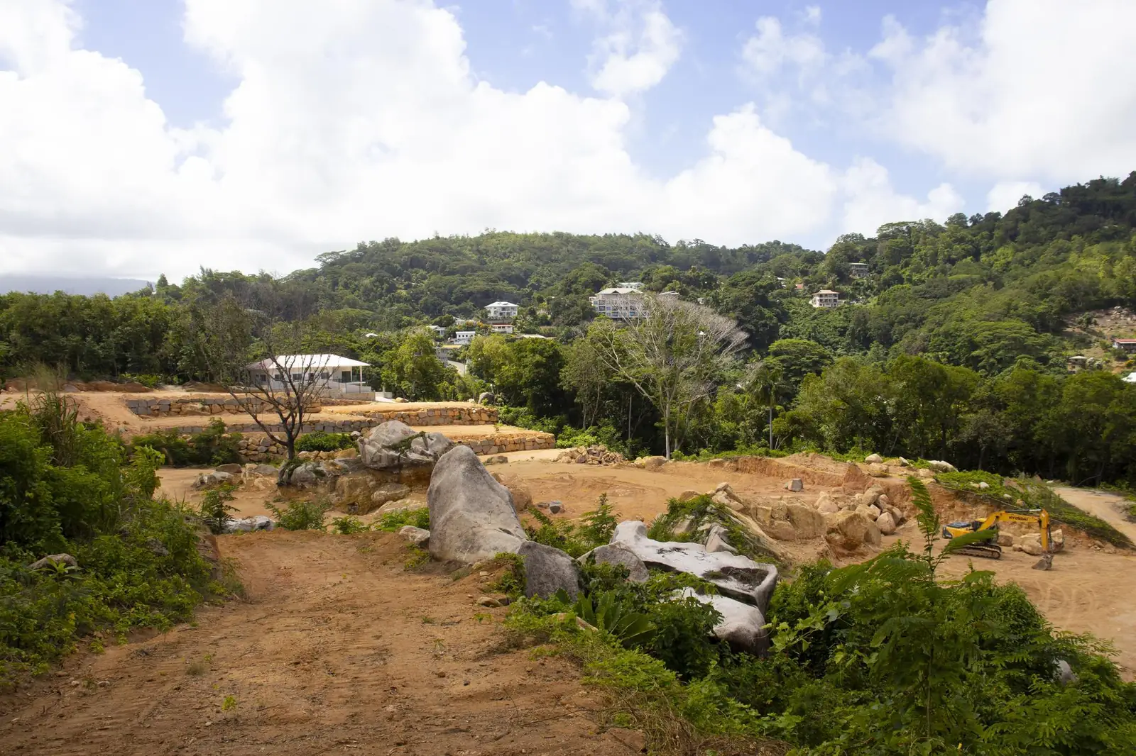 Empathia Village construction site, Seychelles