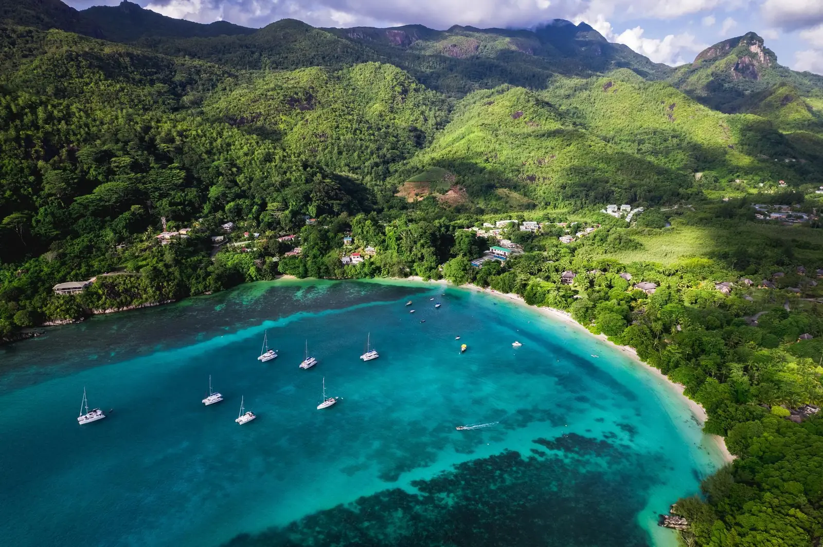 Baie Lazare Bay view — Empathia Village, Seychelles
