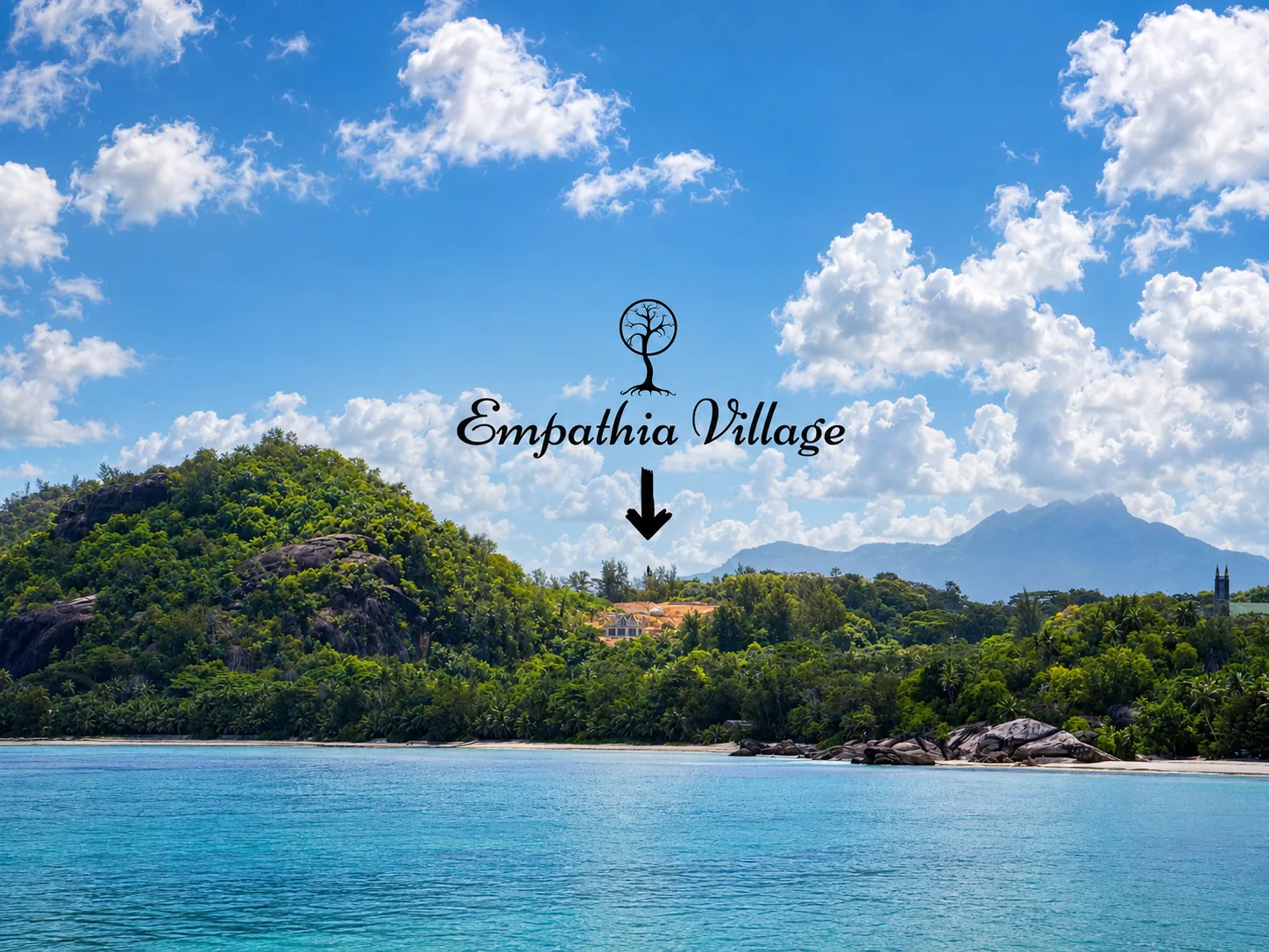 Empathia Village location — Baie Lazare, Seychelles
