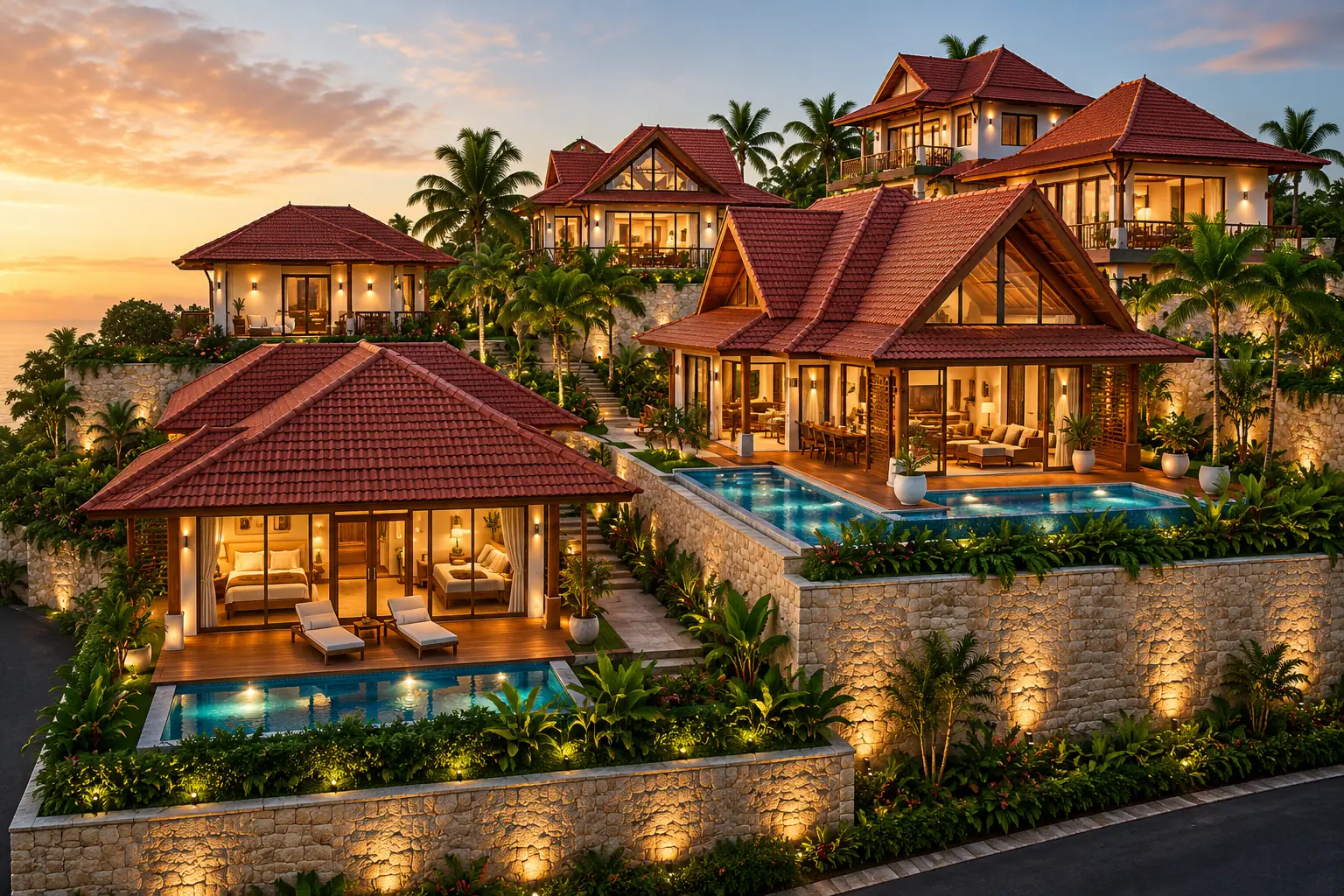 Empathia Village — villa estate in Seychelles