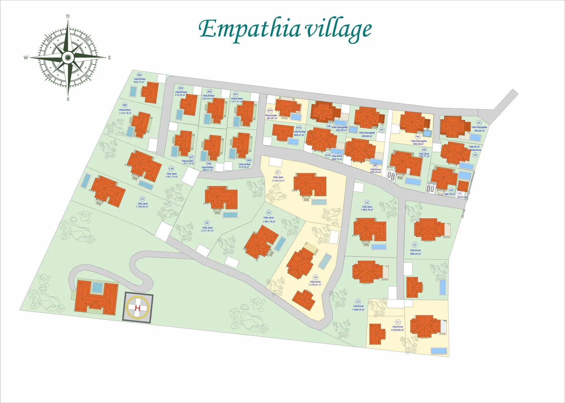 Empathia Village masterplan